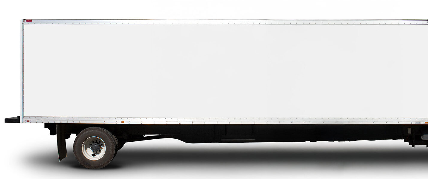 Large moving truck background image